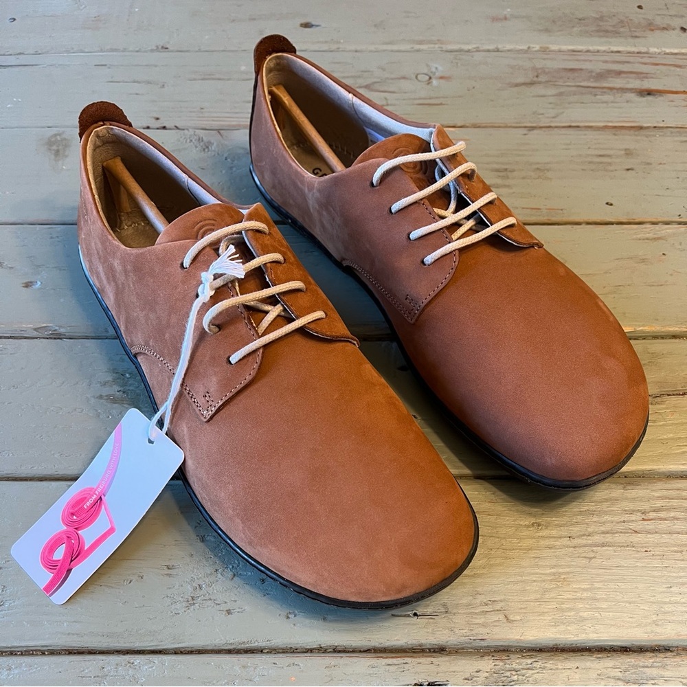 NWT Groundies Palermo, Cognac, EU 43 / US M 10